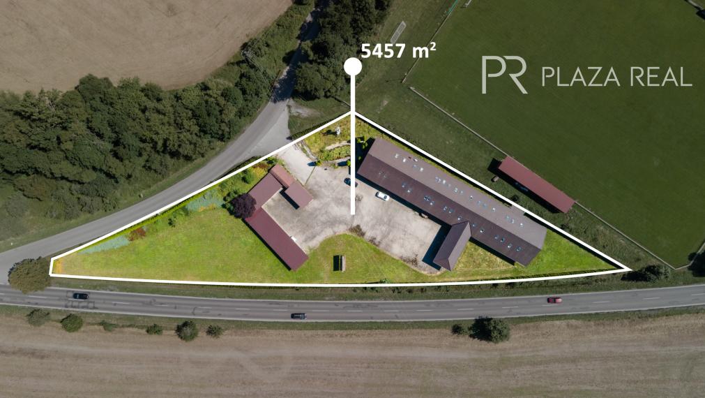 Predaj pozemku a budovy s apartmánmi, 5457 m2, Pravenec, Prievidza