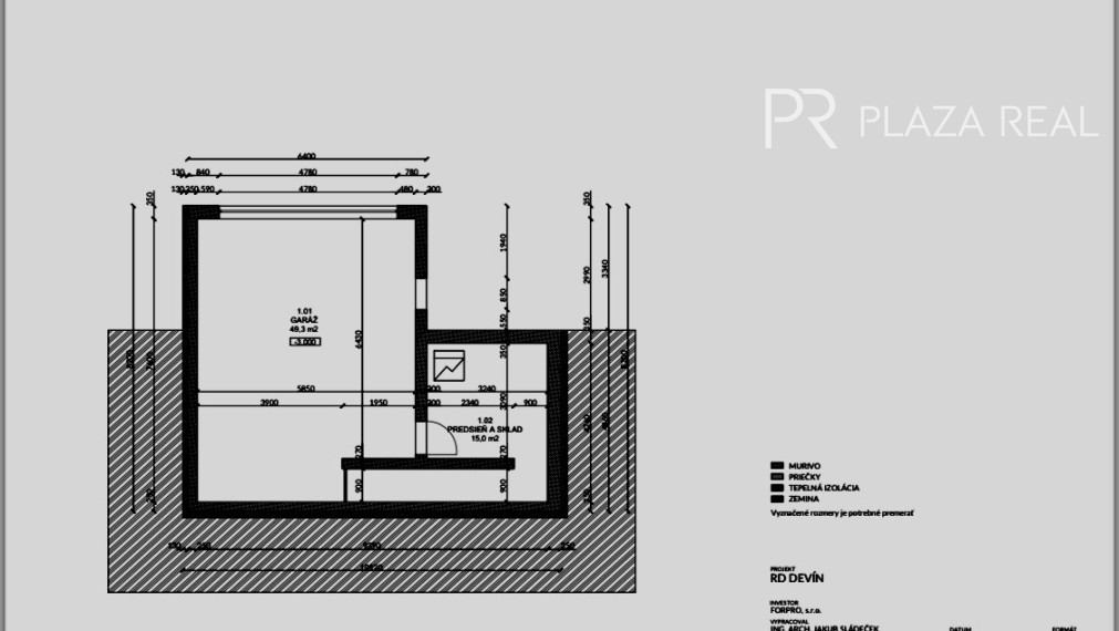 Devín, predaj RD na kľúč, novostavba, 9 árový pozemok, Dolnokorunská ulica