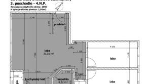 PREDAJ - 4 izbový byt - Široká ulica - Podkrovie zobytnené - možnosť kúpy parkingu - fotografia 12
